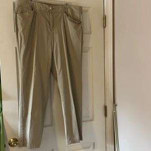 Women’s Khaki Stretch Pants by Intro